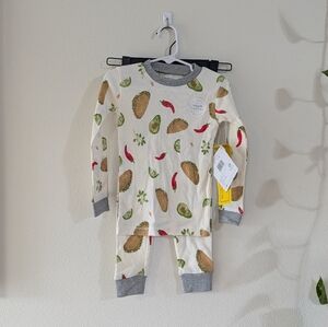 Burt's Bees Taco Pajamas Toddler 2T